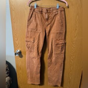 American Eagle Burnt Orange Womens Staight Pants